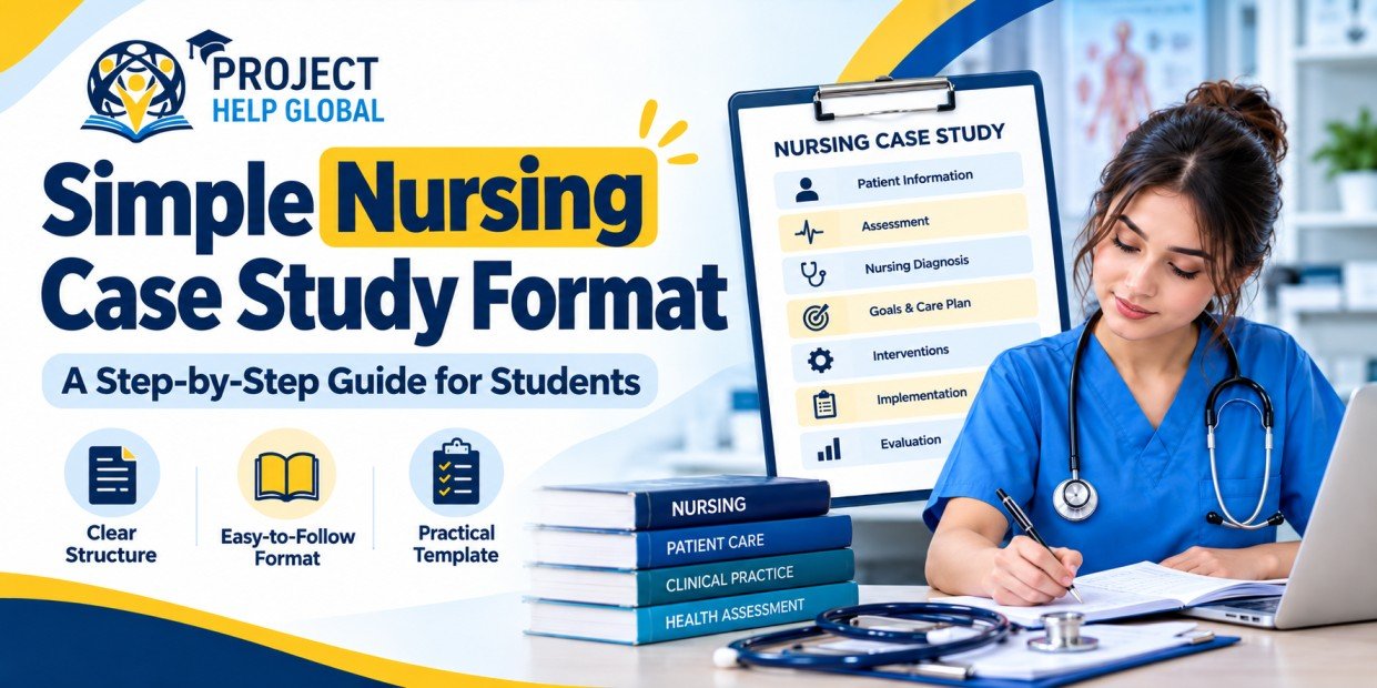 Simple Nursing Case Study Format & Template for Students (With 3 Solved Examples)